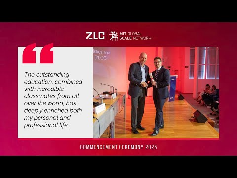 Roger Sánchez, ZLOG´25 - Commencement Ceremony