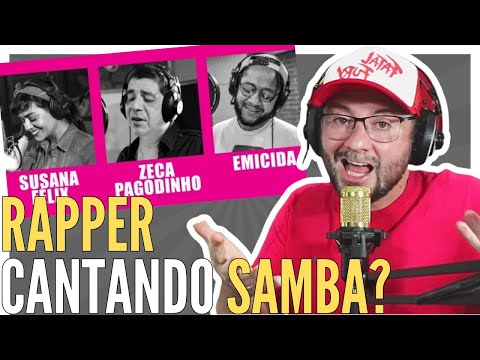 Brasileiro reage ao SAMBA DA MATRAFONA - SUZANA FÉLIX, ZECA PAGODINHO E EMICIDA em LIVE