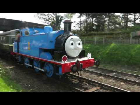 Here comes Thomas The Tank Engine. Full Steam Ahead