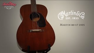 Video thumbnail for The Fellowship of Acoustics - Martin 00-17 1955 by The Fellowship of Acoustics