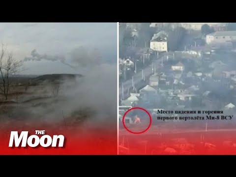 Wagner soldier shoots down Ukrainian Mi-8 with the use of MANPADS