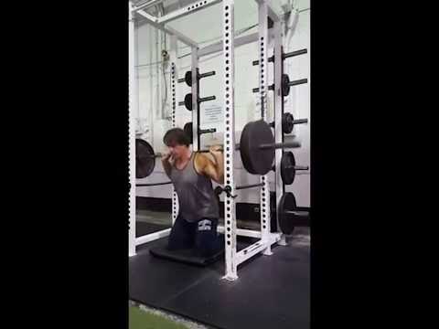 BARBELL KNEELING SQUATS YOUTUBE VERSION