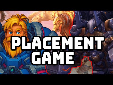 Trying to Rank Up in Heroes of the Storm — Placement Match 1