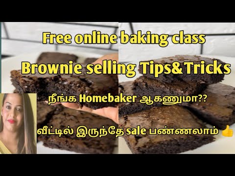 Free online baking class/DAY-10/1 kg perfect brownie tips and tricks for beginners