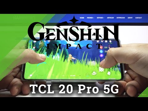 Genshin Impact on TCL 20 Pro 5G – Gameplay Check