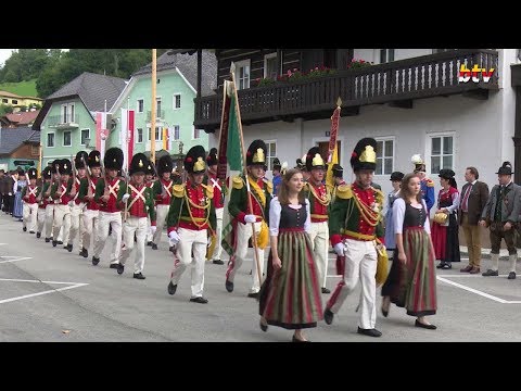 Schützenfest und Festakt Fahnenweihe in Metnitz im Metnitztal