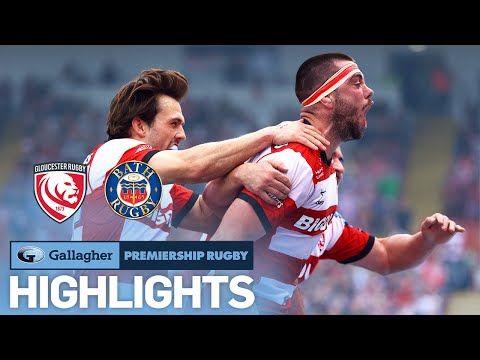 Gloucester v Bath - HIGHLIGHTS | 10 TRIES Scored In Record Thrashing | Gallagher Premiership 2021/22