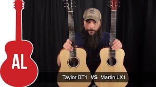 Video thumbnail for Martin LX1 vs Baby Taylor - A Travel Guitar Comparison by Acoustic Letter