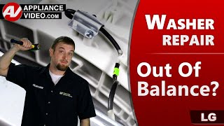 Washer Repair: Will Not Spin - Vibration Sensor Troubleshooting & Diagnostics