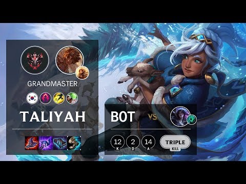 Taliyah Bot vs Kai'Sa - KR Grandmaster Patch 10.6