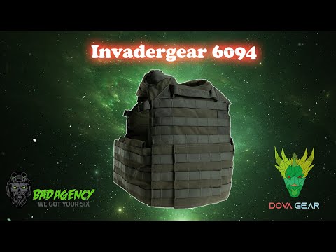 [GEAR] Invadergear 6094 Plattenträger Airsoft/Softair 4K