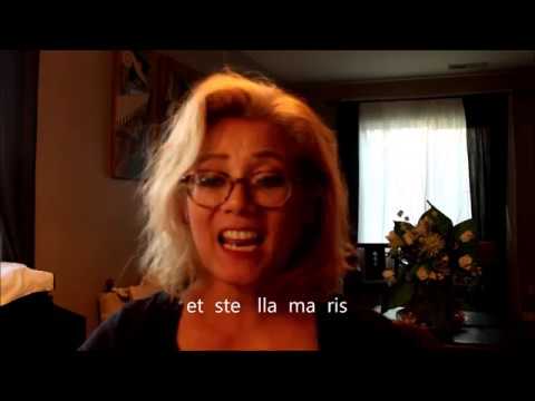 Alma Redemptoris Mater Simple Chant Singers Tutorial Jenny Rodriguez