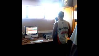 Lunch time cypher at school