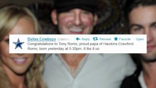 Tony Romo & Candice Crawford Welcome a Son!