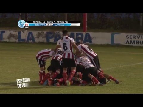 Belgrano 2-1 Alvarado - Federal A - Zona C - Fecha 06