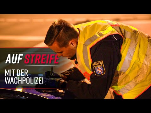 Auf Streife mit der Wachpolizei - Polizei Hessen