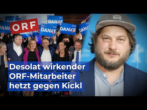 Desolat wirkender ORF-Mitarbeiter hetzt gegen Kickl und die FPÖ