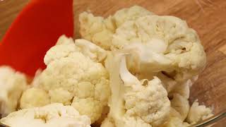 Garlic Parmesan Roasted Cauliflower