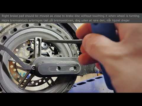 VAYA E-Scooter Brake adjustment