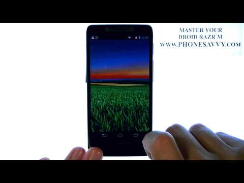 Motorola Droid Razr M - How Do I Disable Auto-Rotate Screen