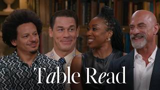 John Cena, Eric Andre, Christopher Meloni & Ego Nwodim Talk "Little Brother" | Table Read | Esquire