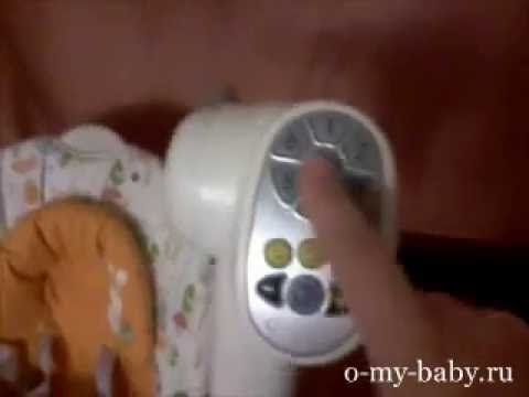Видео-отзыв об электронных качелях Graco Lovin Hug от Екатерины