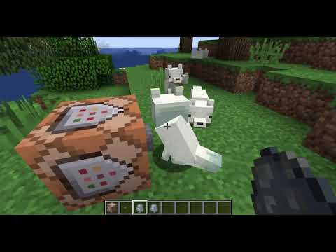 Minecraft - Arctic Fox Spawn Egg (Tutorial)