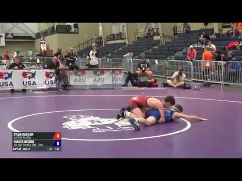 46 RR Rnd 3 - Dylan Ragusin (Izzy Style Wrestling) vs. Parker Decker (Mile High WC - Texas)
