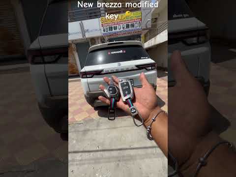 New brezza 2025 model modified key 🔑 #brezza #suzuki #modified #trending #shoerts #viralvideo