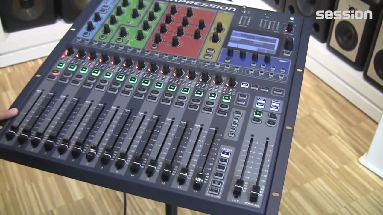 Mixer Soundcraft Si Expression 1 chính hãng - Video