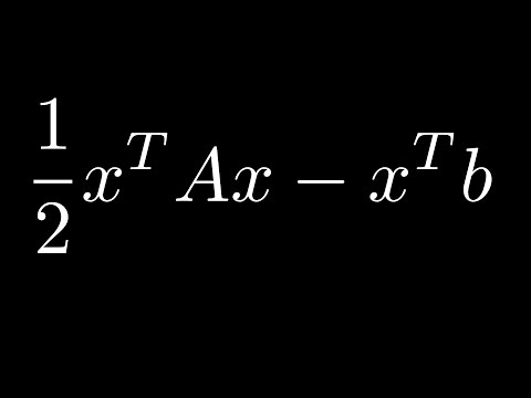 Quadratic Form Minimization: A Calculus-Based Derivation