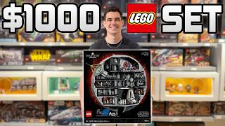 The $1,000 LEGO Death Star EXPERIENCE! (MandR Vlog)
