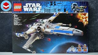LEGO Star Wars 75460 New Republic X-wing Starfighter - LEGO Speed Build Review