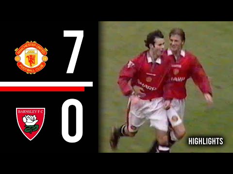 Manchester United v Barnsley | Highlights 1997/1998