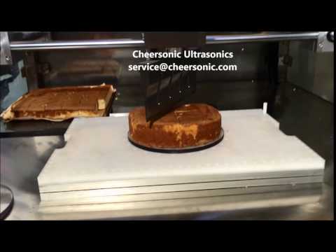 Standard ultrasonic round cake cutting machine