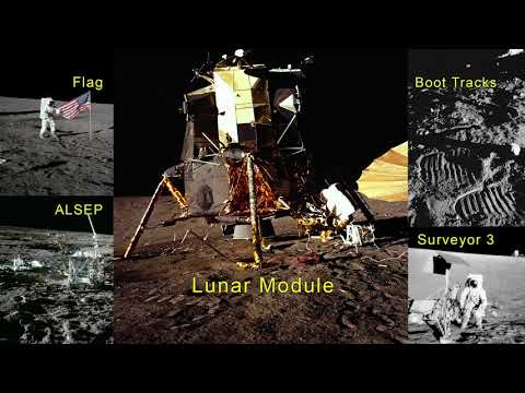 New Look at Apollo 12 Landing Site Includes 3D View