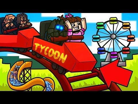 PopularMMOs - Minecraft: THEME PARK TYCOON!!! (BUILD YOUR OWN AMUSEMENT PARK!) - Modded Mini-Game