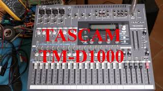 Video thumbnail for Diagnostic Test Mixer TASCAM TM-D1000 by Domenico Aiello