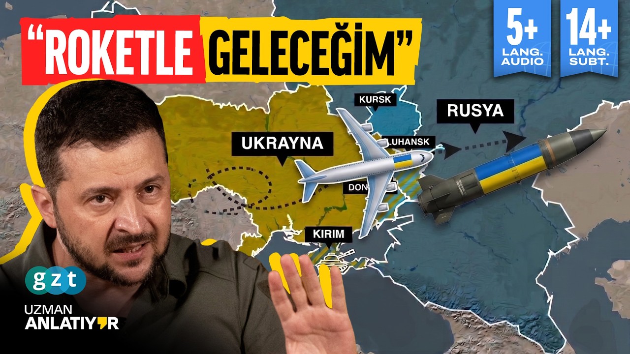Zelensky'nin Rusya'ya roket tehdidi savaşı büyütür mü?