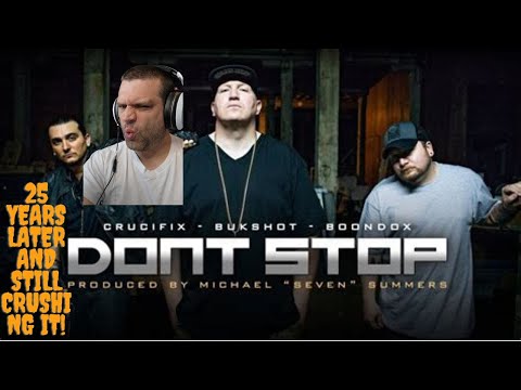 Bukshot crushing it once again!!! | CRUCIFIX- Don't Stop  Feat  Boondox & Bukshot