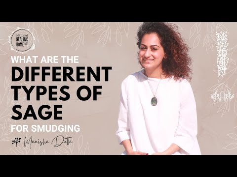 What are the different types of sage for smudging