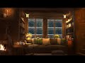 Cozy Winter Hut - Relaxing Blizzard and Snowstorm Sounds w/ Heavy Wind & Snow for Sleep & Relaxation