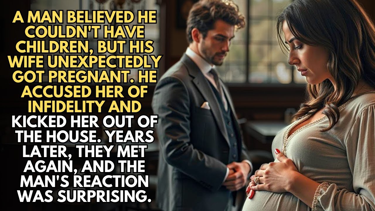 SHE WAS KICKED OUT OF HER HOUSE WHILE PREGNANT. HER MILLIONAIRE HUSBAND'S REACTION UPON SEEING...