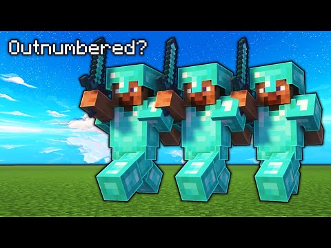 The SECRET to Winning 2v1s in Minecraft PvP