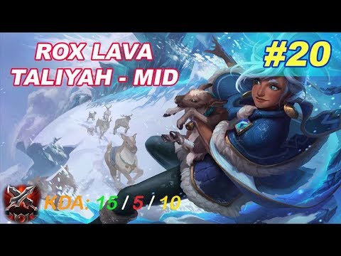 ROX Tigers Lava Taliyah Mid 15 - 5 - 10 - Korean LOL Highlights