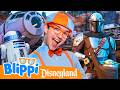 Blippi Finds The Way To R2 D2 In Star Wars Galaxy S Edge At Disneyland Resort Supported By Disney