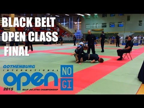 Gothenburg Open No Gi - Black belt adult male - Open Class final