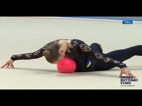 Khrystyna Pohranychna Ball Qual 30,450 - Gdynia Rhythmic Stars 2023