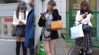 4K【大久保公園】病院前周辺をお散歩👣強風に耐えまくるP活立ち〇ぼ女子︎💕︎Walk in front of Okubo Park Hospital#okubopark #tokyowalk