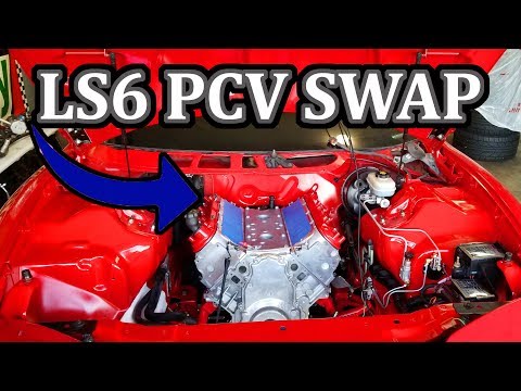 Installing LS6 Valley Cover and PCV